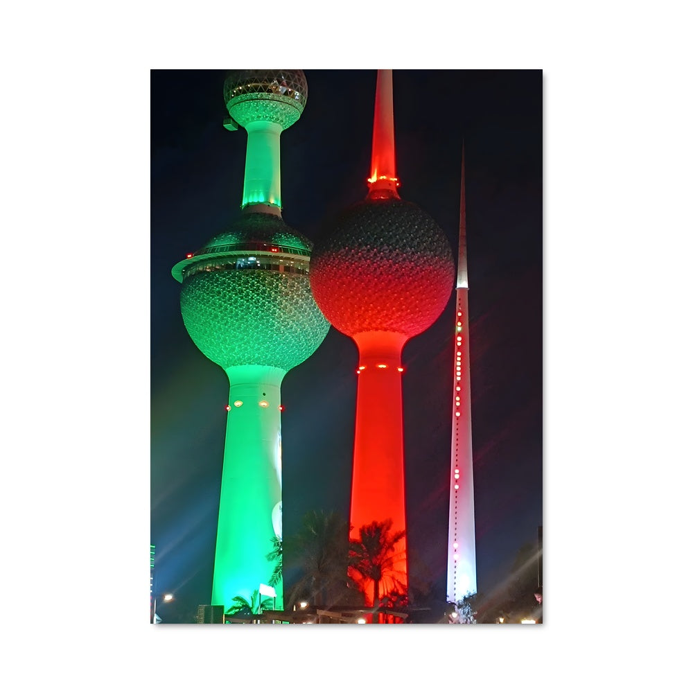 Poster Tours de Kuwait