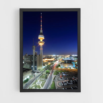 ap-kuwait towers-2 cadre Noir