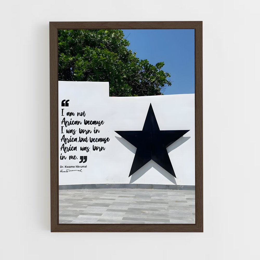 ap-kwame nkrumah mausoleum-4 cadre Bois foncé