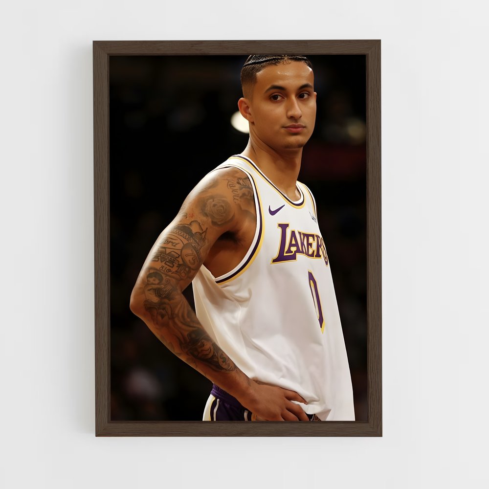 ap-kyle kuzma-2 cadre Bois foncé