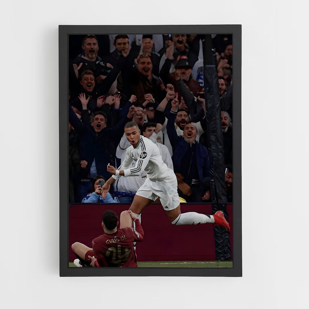 ap-kylian mbappe-11 cadre Noir