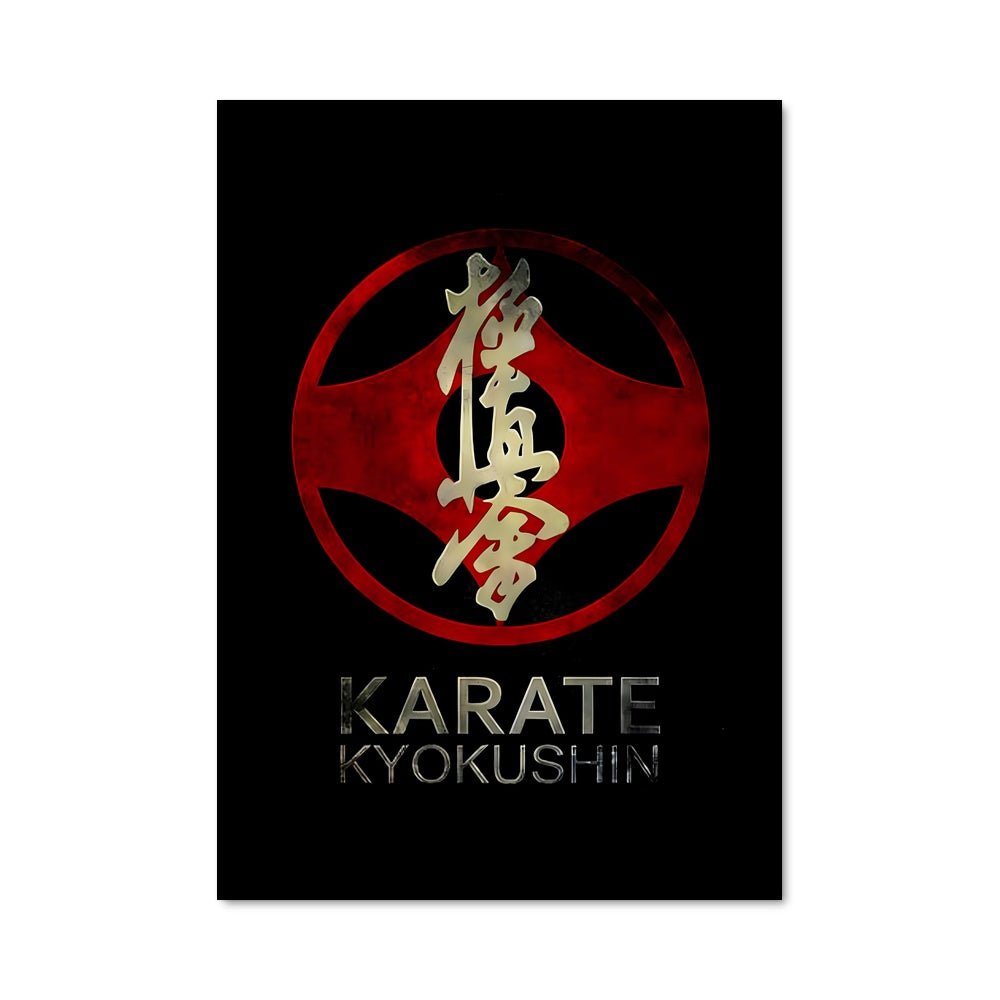 Poster Esprit Du Karaté