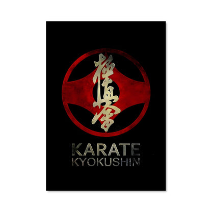 Poster Esprit Du Karaté