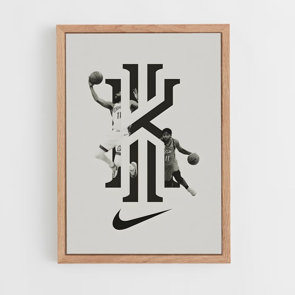 ap-kyrie irving-2 cadre Bois clair