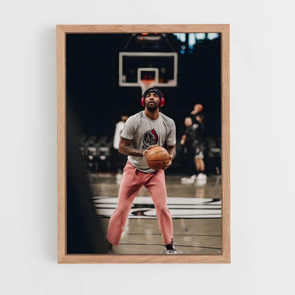 ap-kyrie irving-9 cadre Bois clair