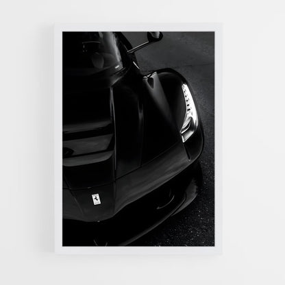 ap-la voiture noire-3 cadre Blanc