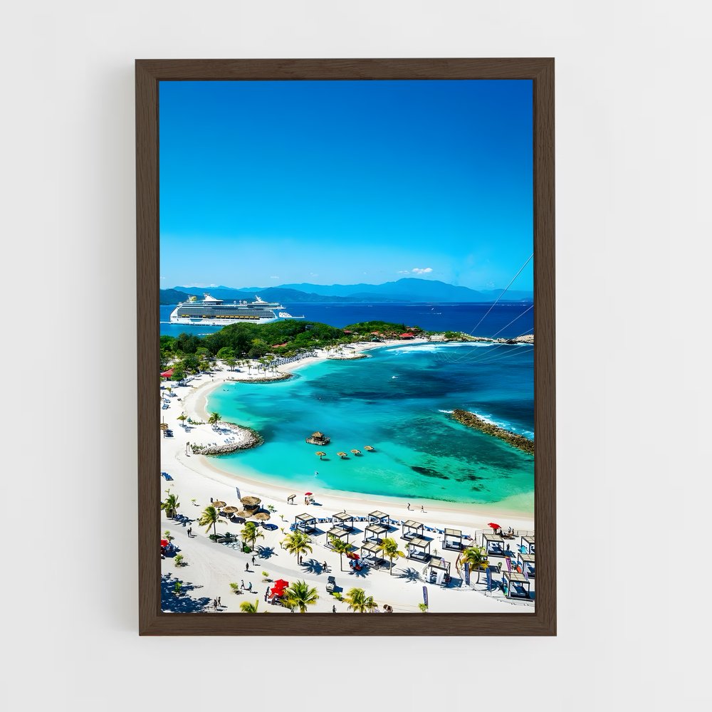 ap-labadee-1 cadre Bois foncé