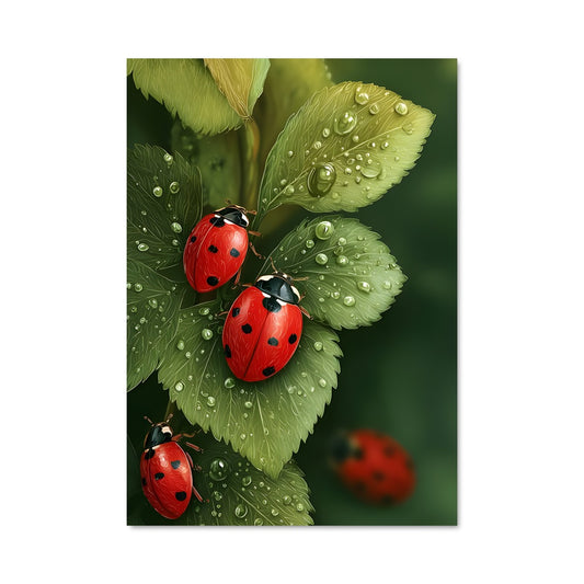 Poster Danse des Coccinelles