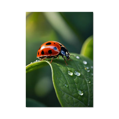 Poster À la Découverte de la Coccinelle