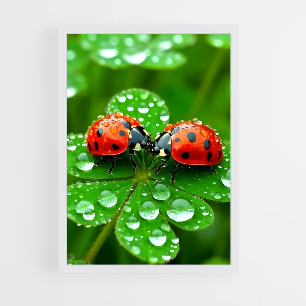 ap-ladybug-8 cadre Blanc