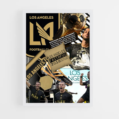 ap-lafc los angeles fc-3 cadre Blanc