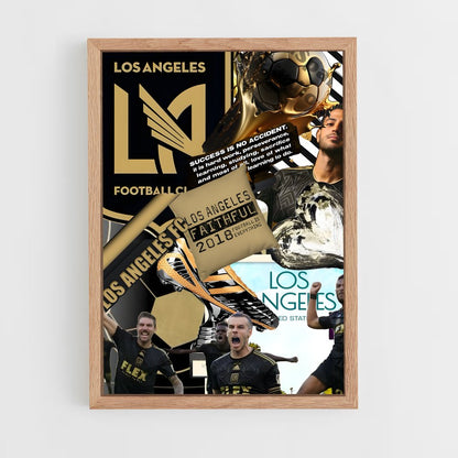 ap-lafc los angeles fc-3 cadre Bois clair