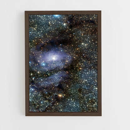 ap-lagoon nebula-4 cadre Bois foncé