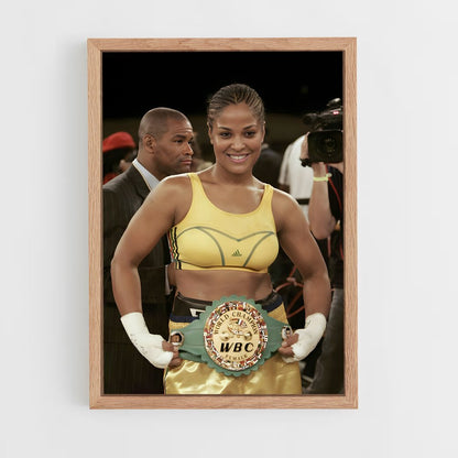 ap-laila ali-6 cadre Bois clair