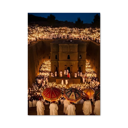 Poster Lumières de Lalibela