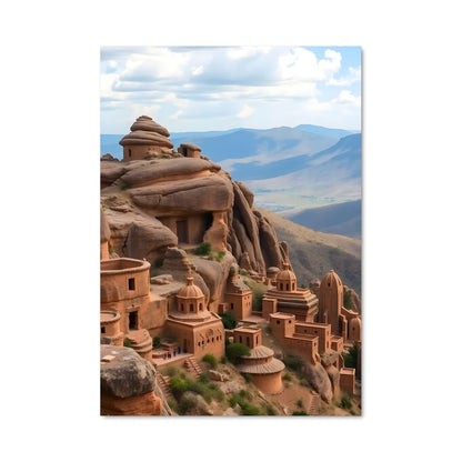 Poster Village Rocheux