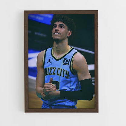 ap-lamelo ball-12 cadre Bois foncé