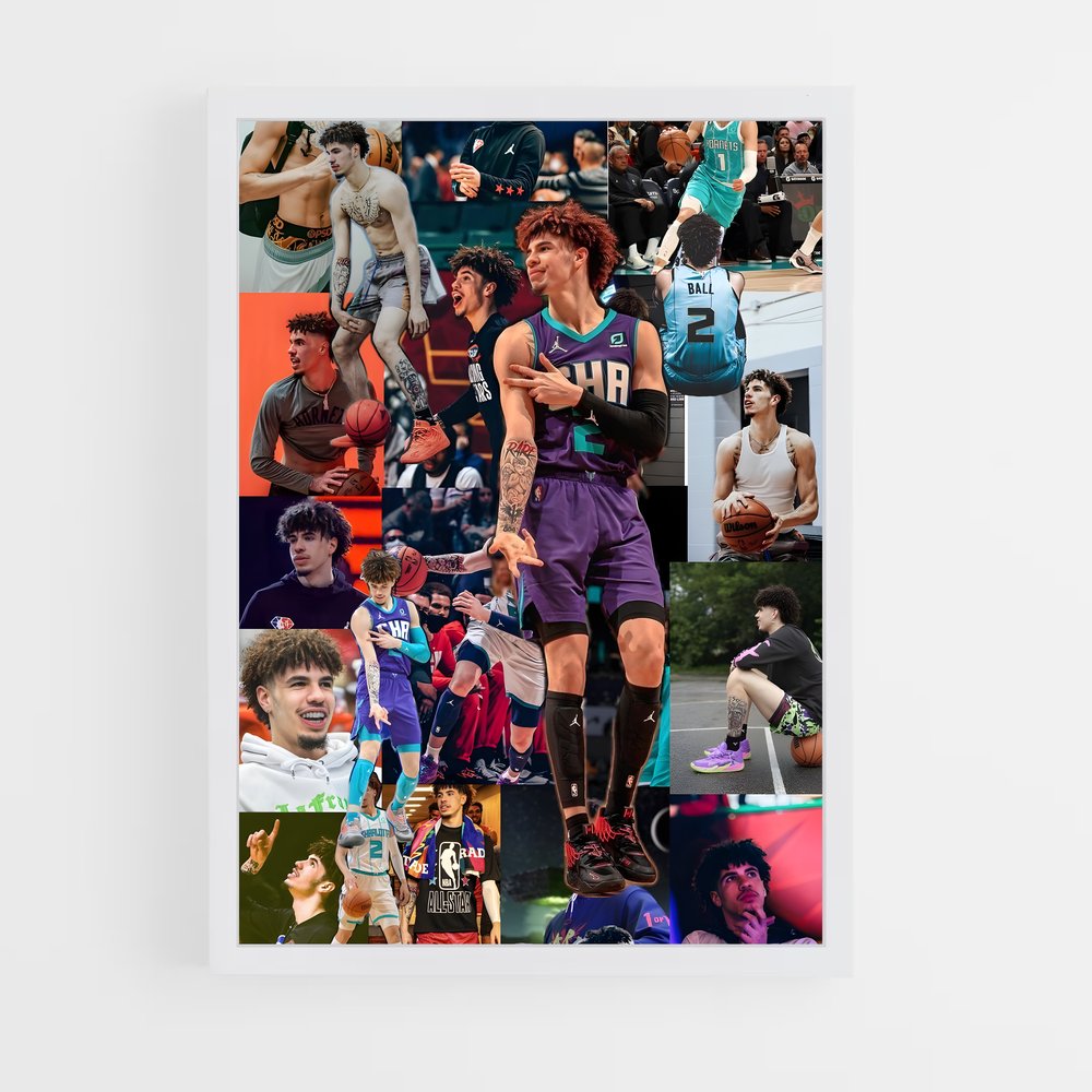 ap-lamelo ball-3 cadre Blanc