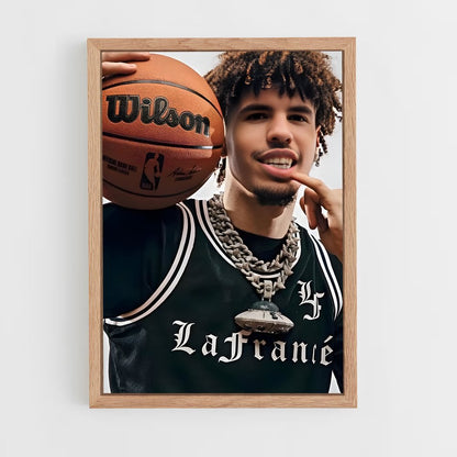 ap-lamelo ball-6 cadre Bois clair