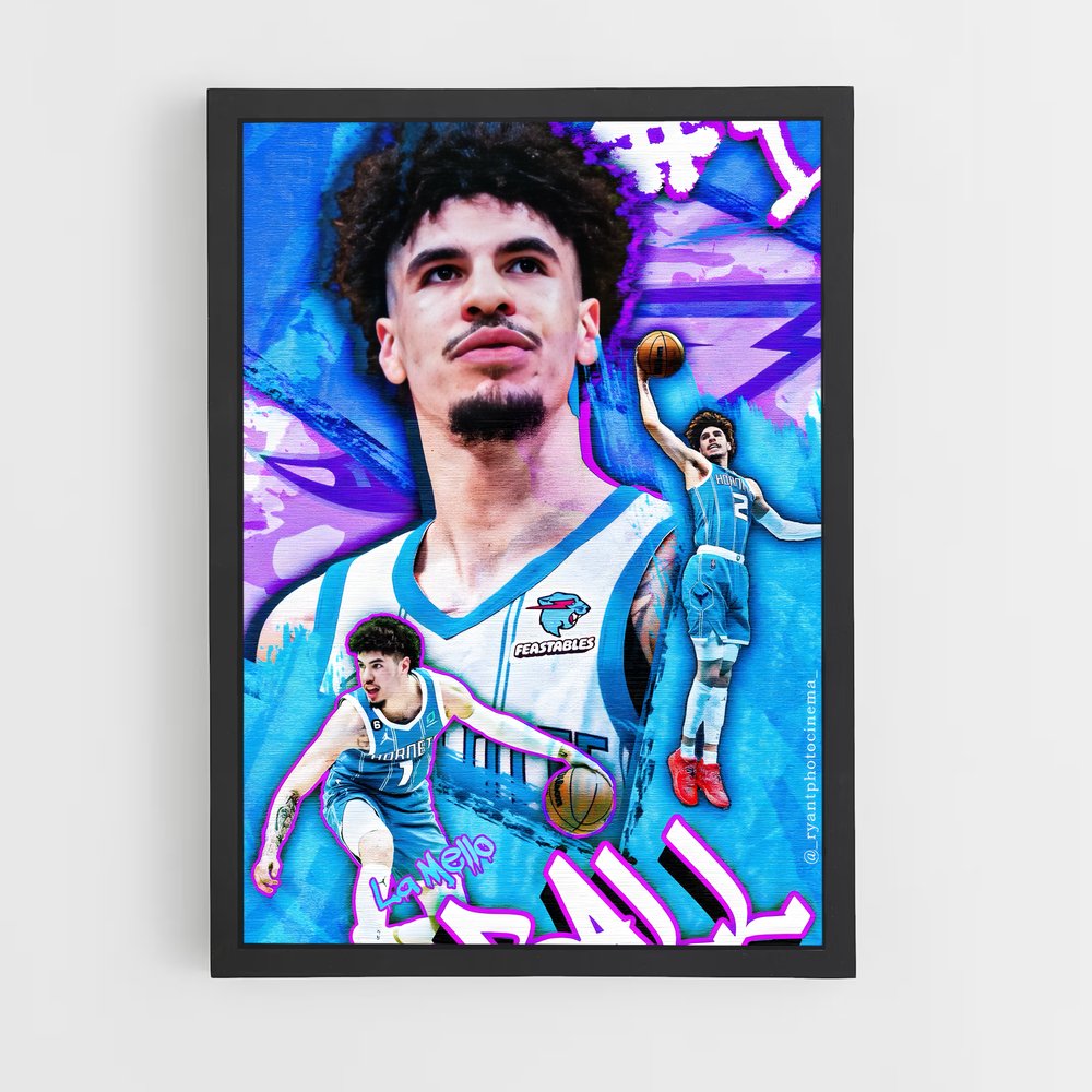 ap-lamelo ball-8 cadre Noir
