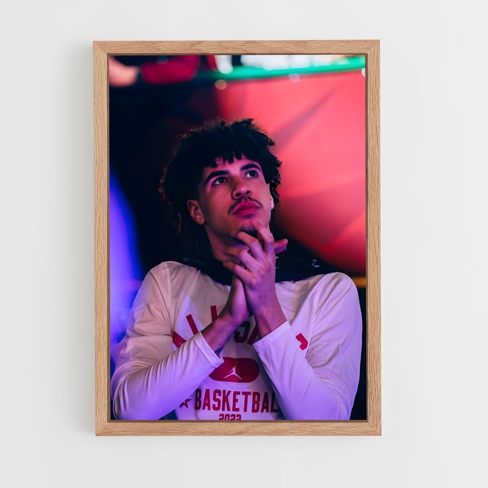 ap-lamelo ball-9 cadre Bois clair