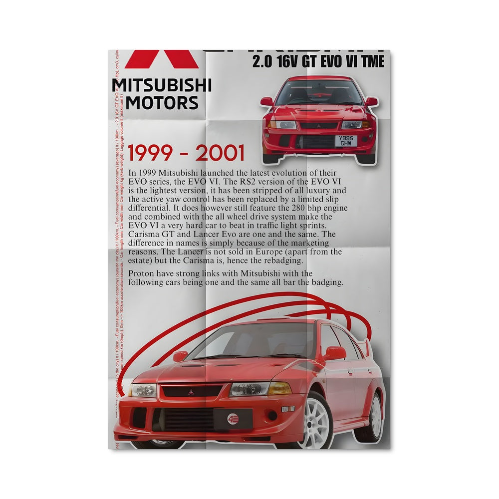 Poster Lancer evolution vi tme 78846