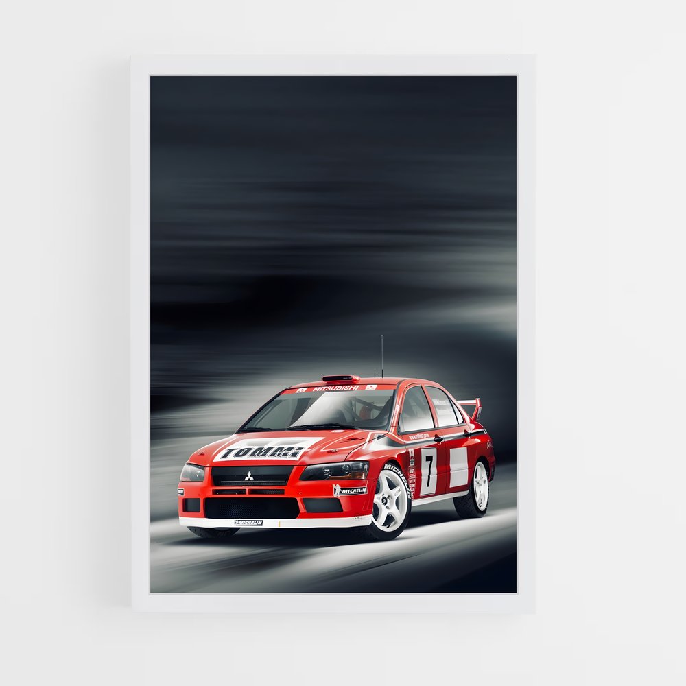 ap-lancer evolution vii-2 cadre Blanc