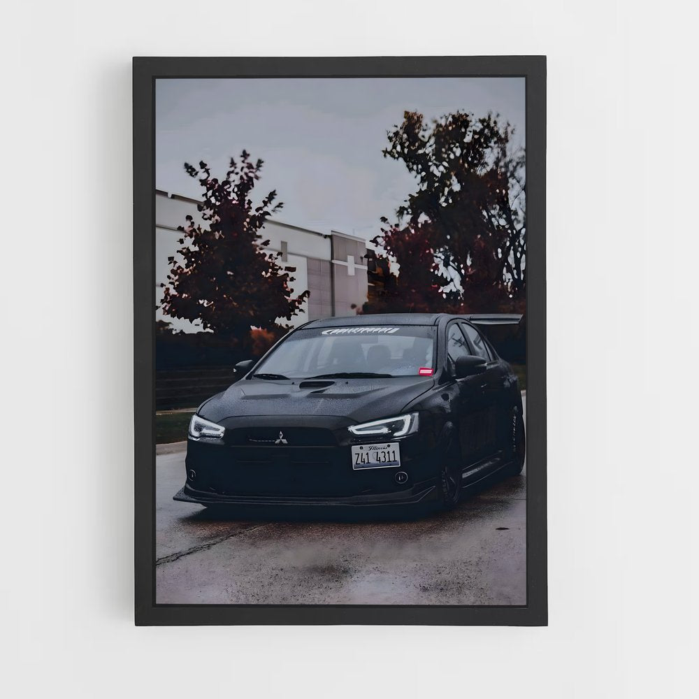 ap-lancer evolution x-1 cadre Noir
