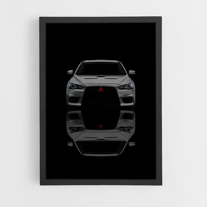 ap-lancer evolution x-3 cadre Noir