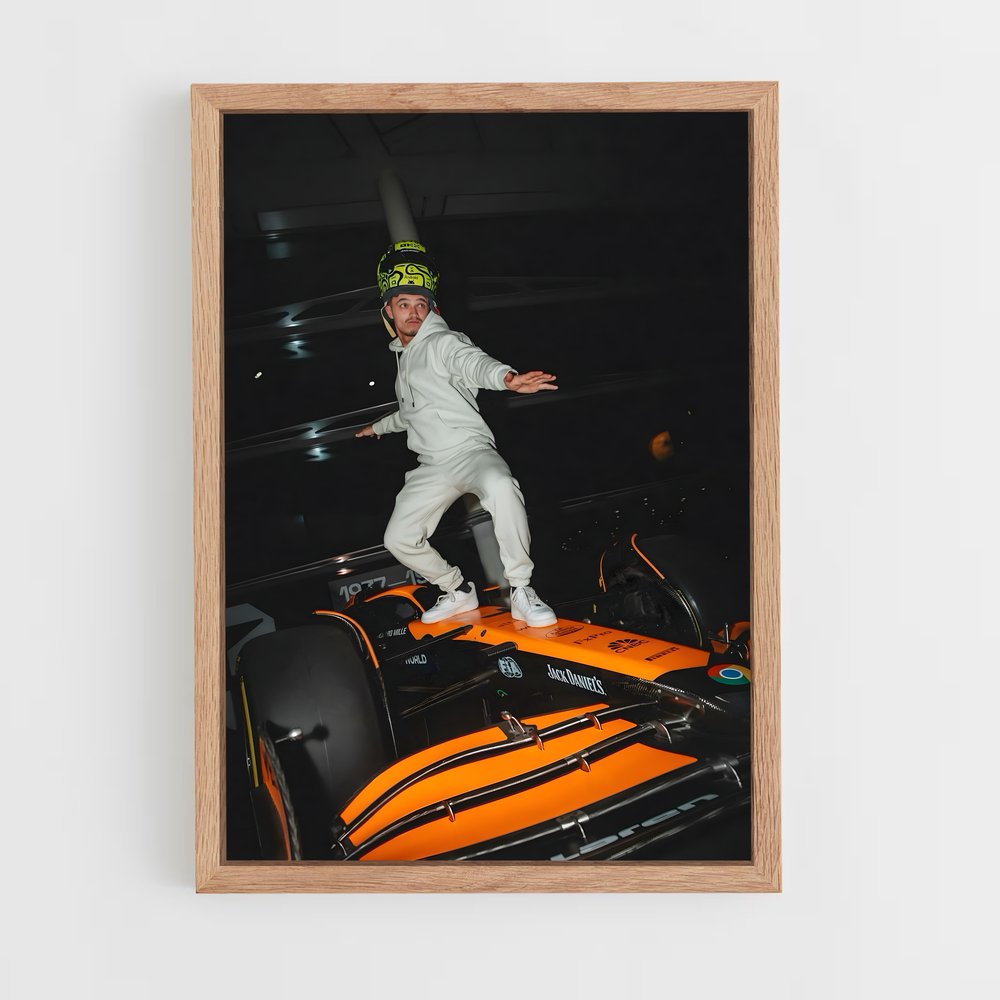 ap-lando norris-1 cadre Bois clair