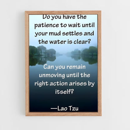 ap-lao tzu-7 cadre Bois clair