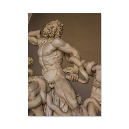 Poster Laocoon et les Fleurs