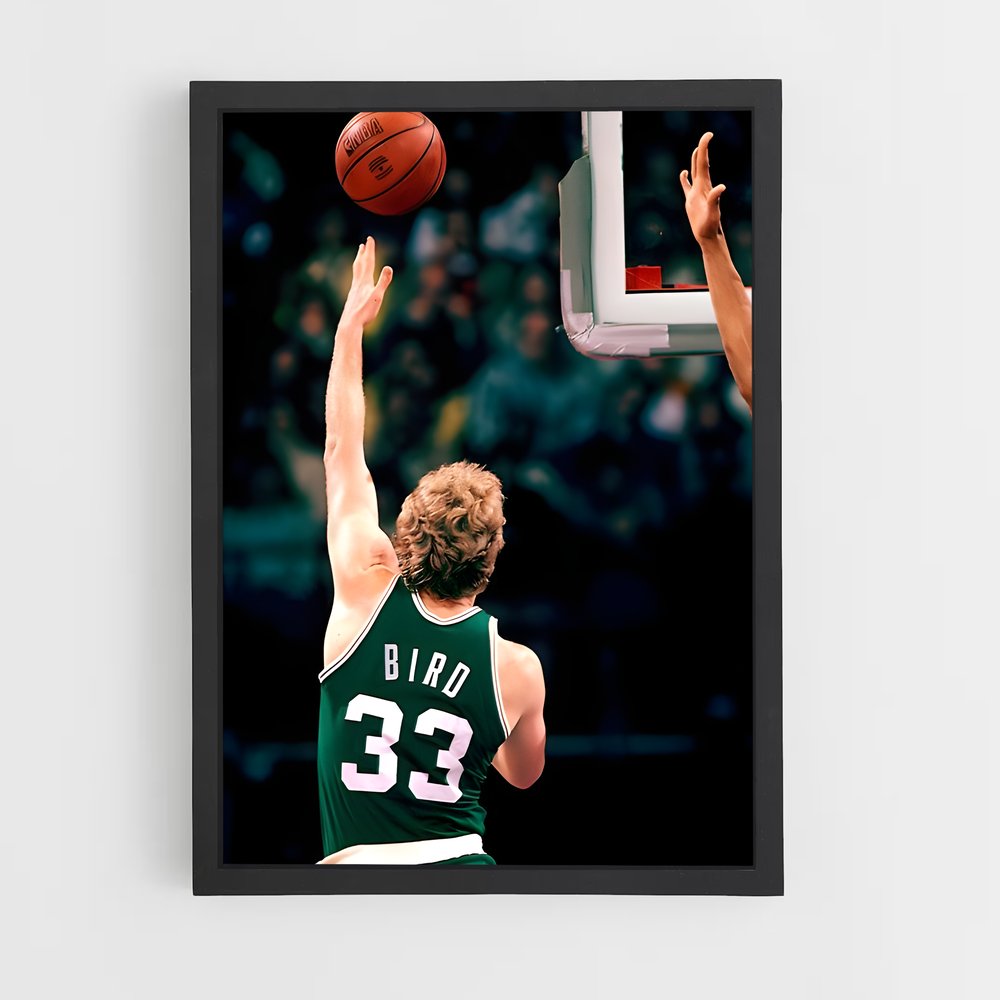 ap-larry bird-4 cadre Noir
