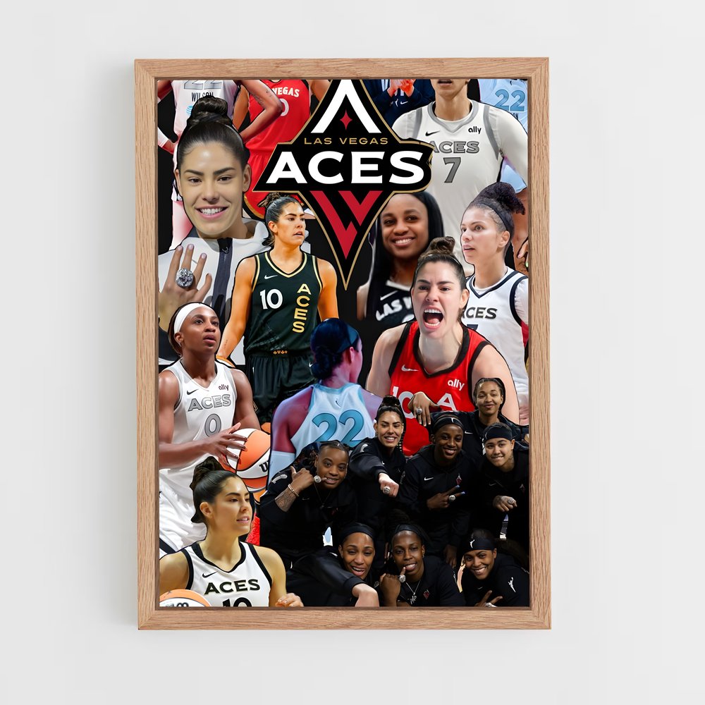 ap-las vegas aces-1 cadre Bois clair