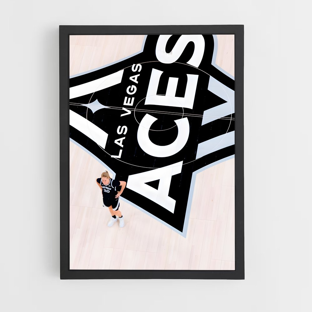 ap-las vegas aces-4 cadre Noir