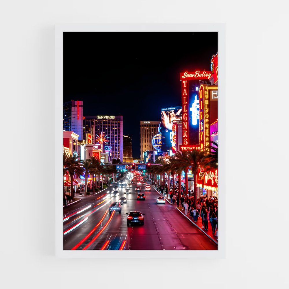 ap-las vegas street circuit-2 cadre Blanc