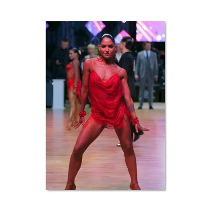 Poster Salsa en Rouge