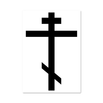 Poster Latin cross 16171