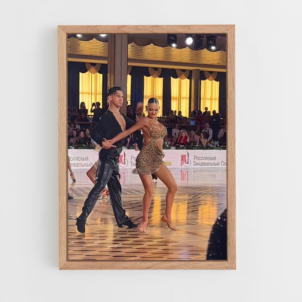 ap-latin american showdance-3 cadre Bois clair