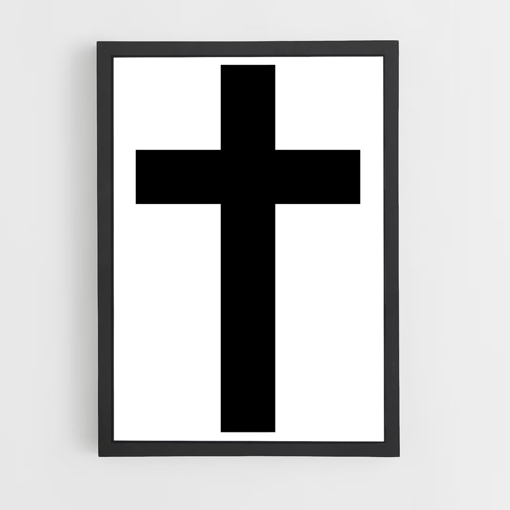 ap-latin cross-1 cadre Noir