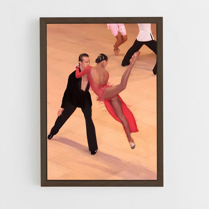 ap-latin dance-5 cadre Bois foncé