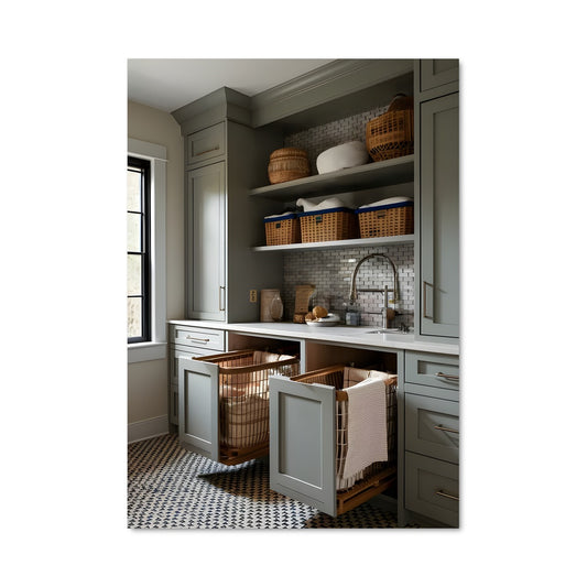 Poster Lave-Linge Chic