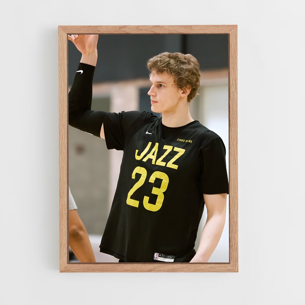 ap-lauri markkanen-1 cadre Bois clair