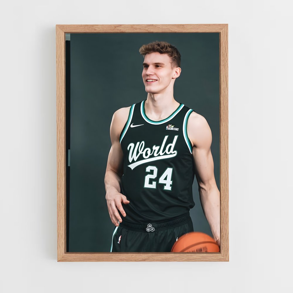 ap-lauri markkanen-5 cadre Bois clair