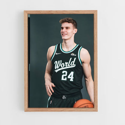 ap-lauri markkanen-5 cadre Bois clair