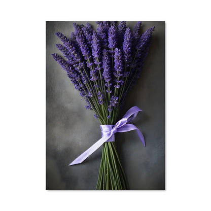 Poster Bouquet de Lavande