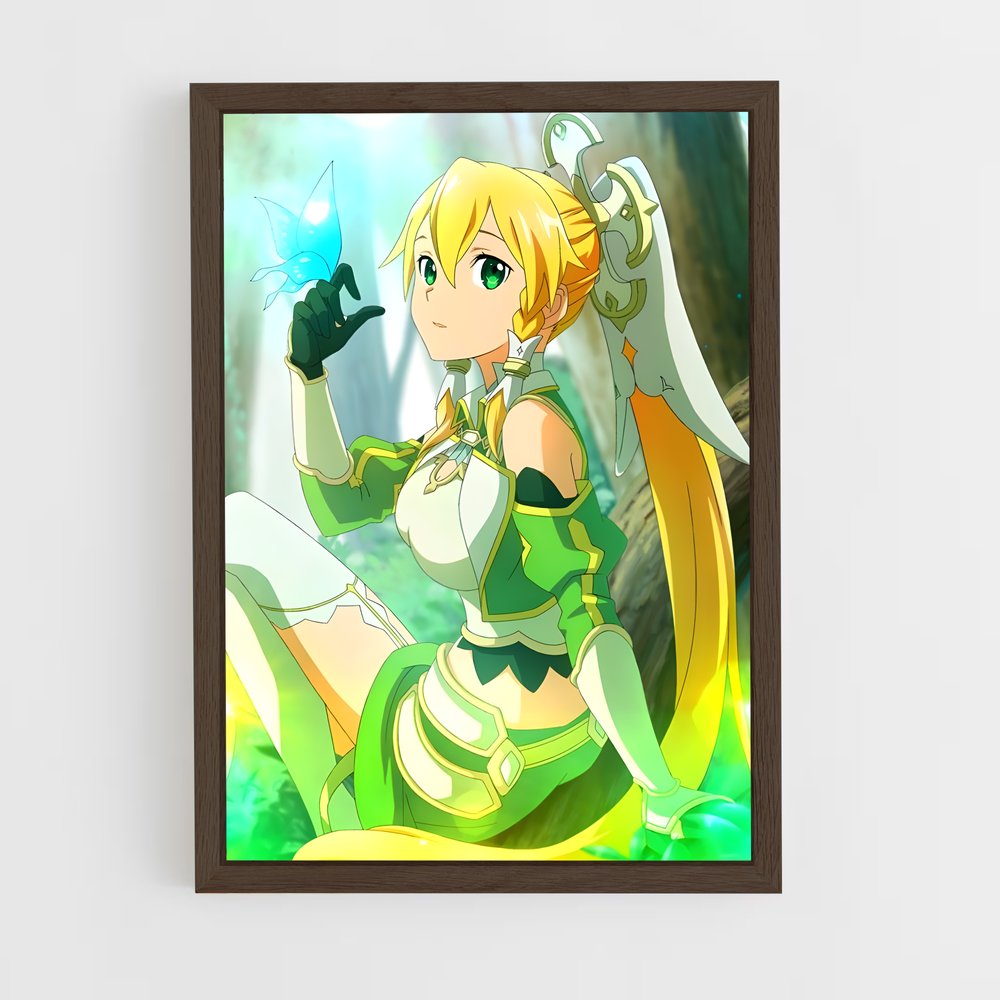 ap-leafa-2 cadre Bois foncé