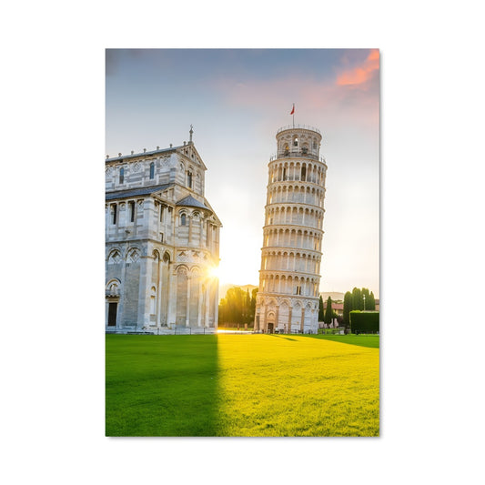 Poster Pisa Penchée