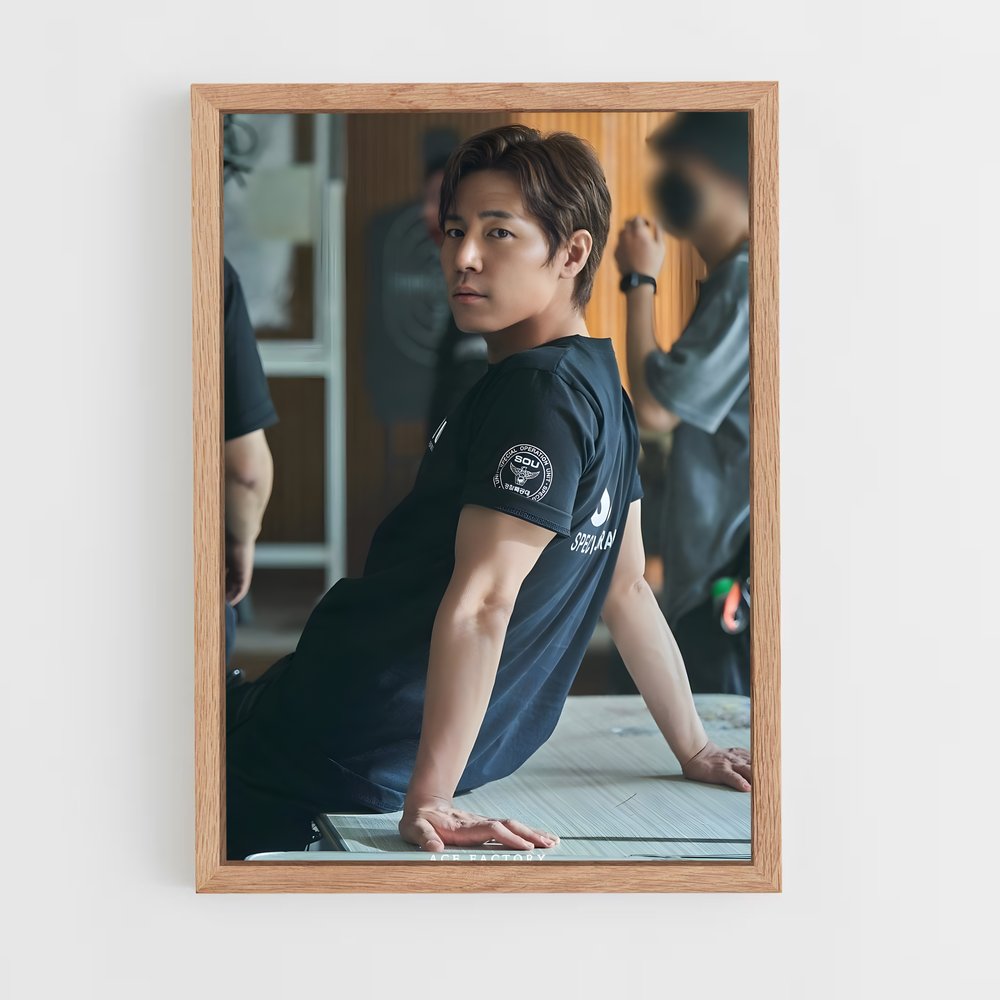 ap-lee kyung-kyu-1 cadre Bois clair