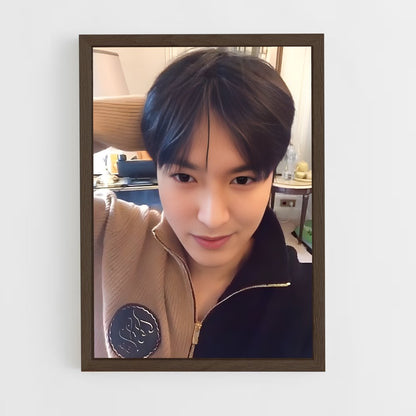ap-lee min-ho-9 cadre Bois foncé